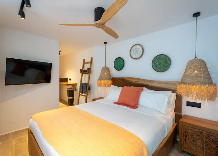 빌라 Zina Sunset View St Lazaros 8 Bedrooms 프사로우