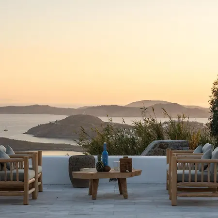 Villa Zina Sunset View St Lazaros 7 1 Bedroom Psarou (Mykonos)