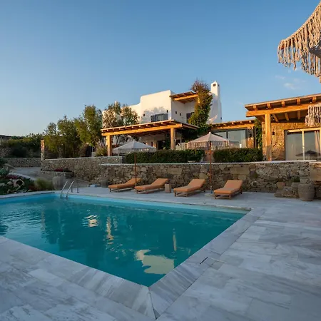 Zina Sunset View St Lazaros 7 1 Bedroom Villa Psarou (Mykonos)