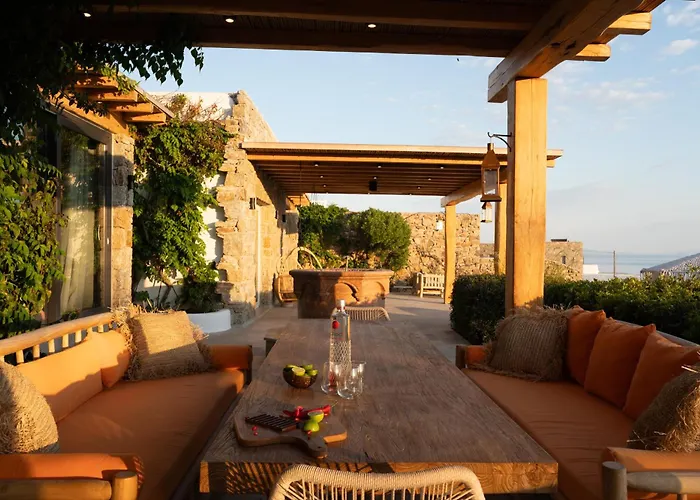 فيلة Zina Sunset View St Lazaros 8 Bedrooms بسارو